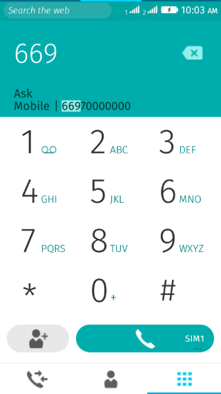 Phone number and phone type appear on bad format