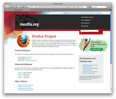 Firefox project page.png