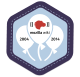 MozillaWiki 10 Year badge.svg