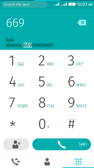 Phone number and phone type appear on good format