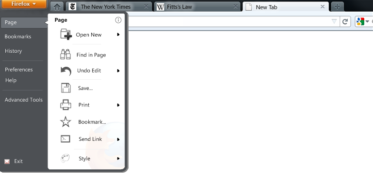 Firefox Menu button 2 column office 2007 with statusbar and undo office 2010 style bubble.png