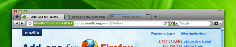 Firefox for mac