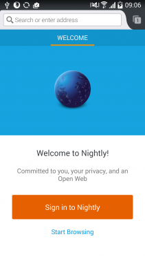 Onboarding screen v1.5