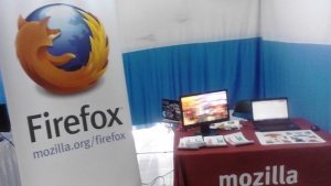 Mozilla Booth in Informatic expo Event - December 13th, 2014