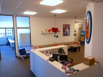 Berlin office entrance area